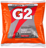 G2 Gatorade Fruit Punch Low Calorie Powder 6 Gallon - Instant Gatorade Mix