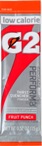G2 Fruit Punch .52 oz Powder Sticks Pack - Low Calorie Sports Drink