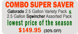 Special 2 for $82.00 Variety AllSport Pack