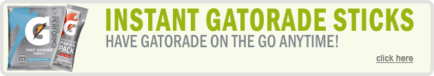 Gatorade powder Sticks, G Series 02