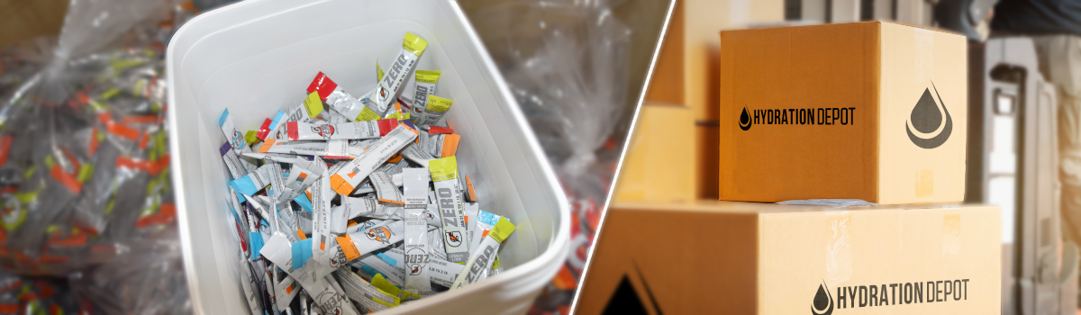 The Benefits of Less Packaging for Hydration Depot's Workforce Hydration Bundles