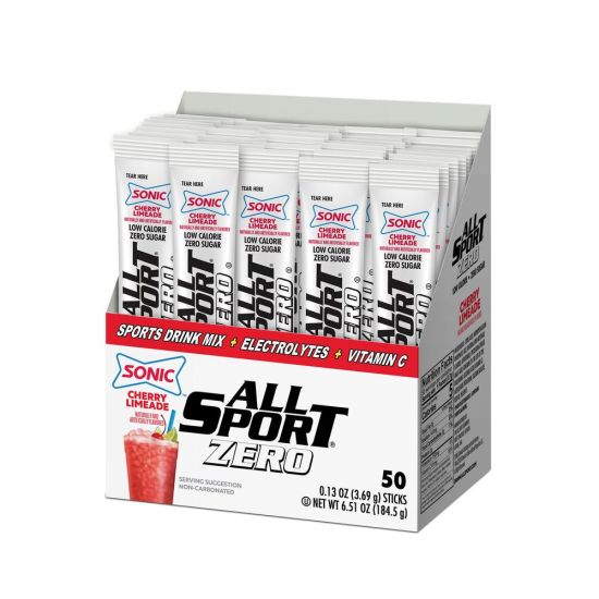 Sonic Freezer Pops 60 Count Bulk Pack, Ocean Water And Cherry Limeade Summer 4th July Sports Cooler Snack Cornershop Confectio