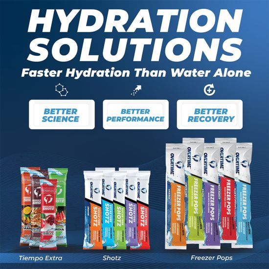 Overtime Tropical Shotz - 1600 Pack Electrolyte Drink