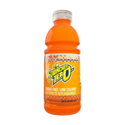 Sqwincher Zero Sugar Free Wide Mouth 20oz Bottle, 24/Case