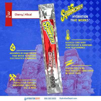Sqwincher Sqweeze Zero Sugar Free Assorted Freezer Pops - Pack of 150