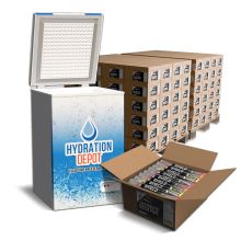 Hydration Depot Exclusive Shield Freezer Pops Bundle w/Freezer - 240 Cases details