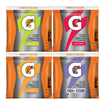 Gatorade Powder Variety Pack 2.5 Gallon - 21 oz Instant Powder Mix