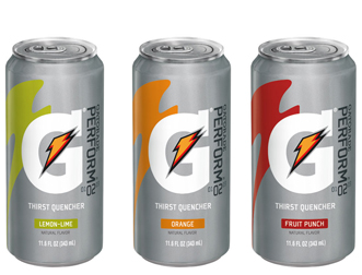 Gatorade Cans - Can Gatorade 11.6 oz - 24/Case
