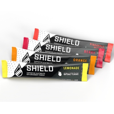 Shield Electrolyte Hydration Powder Sticks - Single Serve
