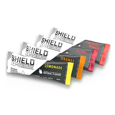 Shield Zero Electrolyte Powder Sticks - Select Your Flavors 