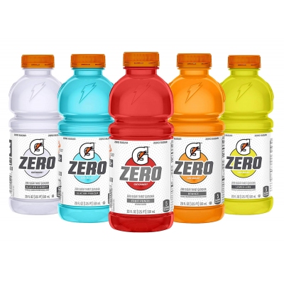 Gatorade 20 oz Zero Thirst Quencher - 24 Bottles