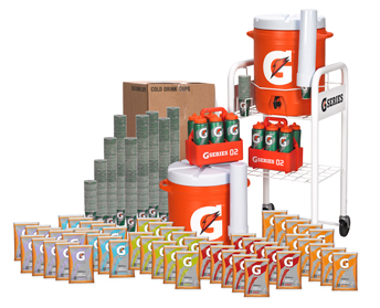 gatorade cooler cart