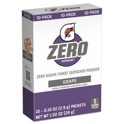 Gatorade Zero Bulk Grape Powder (Pack of 120)