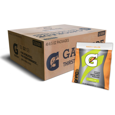 Gatorade Lemon-Lime 1 Gallon  Instant Powder - 8.5 oz Instant Gatorade Mix