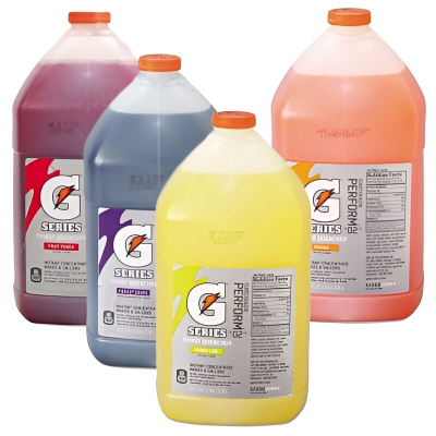 4 Pack Gatorade 1 Gallon Liquid Concentrate Make Your Variety Pack