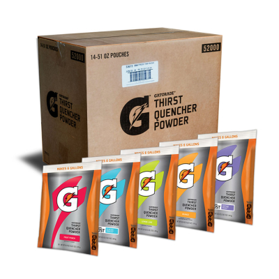 Gatorade 6 Gallon Bulk Powder Drink Mix - 51 oz