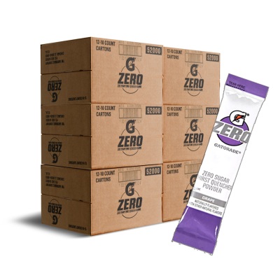 Gatorade Zero Bulk Grape Powder - 720 Sticks