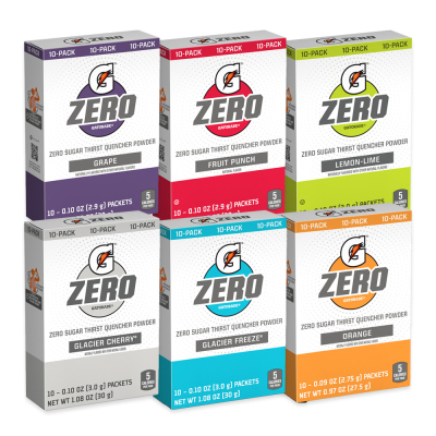 Gatorade Zero Powder Sticks - Pack of 120
