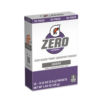 Gatorade Zero Bulk Grape Powder (Pack of 120)