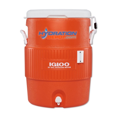 Exclusive Hydration Depot 10 Gallon Cooler w/Custom Logo 