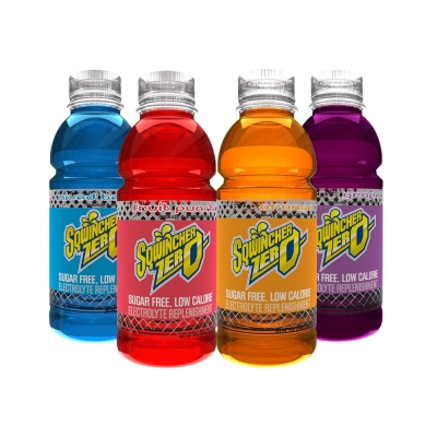 Sqwincher Zero Sugar Free 20 oz Wide Mouth Bottles