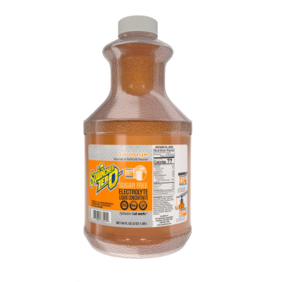 Sqwincher Zero Orange 64 oz Liquid Concentrate - Sugar Free