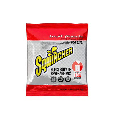 Sqwincher Fruit Punch 1 Gallon Powder Pack