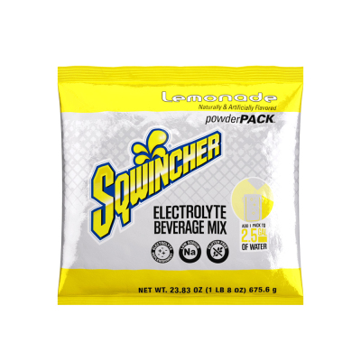 Sqwincher Lemonade 2.5 Gallon Powder Pack