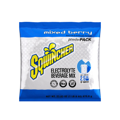 Sqwincher Mixed Berry 2.5 Gallon Powder Pack