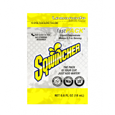 Sqwincher Fast Pack Liquid Concentrate - Lemonade