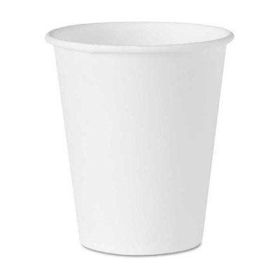 Hydration Depot 7oz White Poly Paper Cold Cup - 2000/Case 