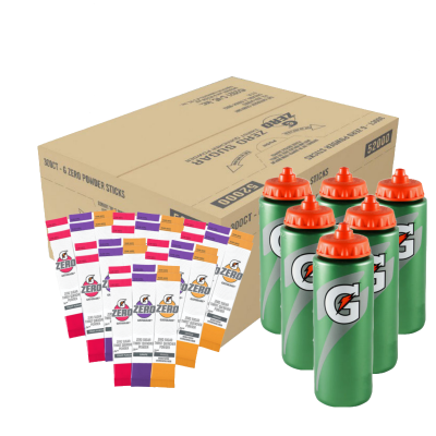 G-Zero Bundle 1500 pack with 100 Squeeze Bottles 