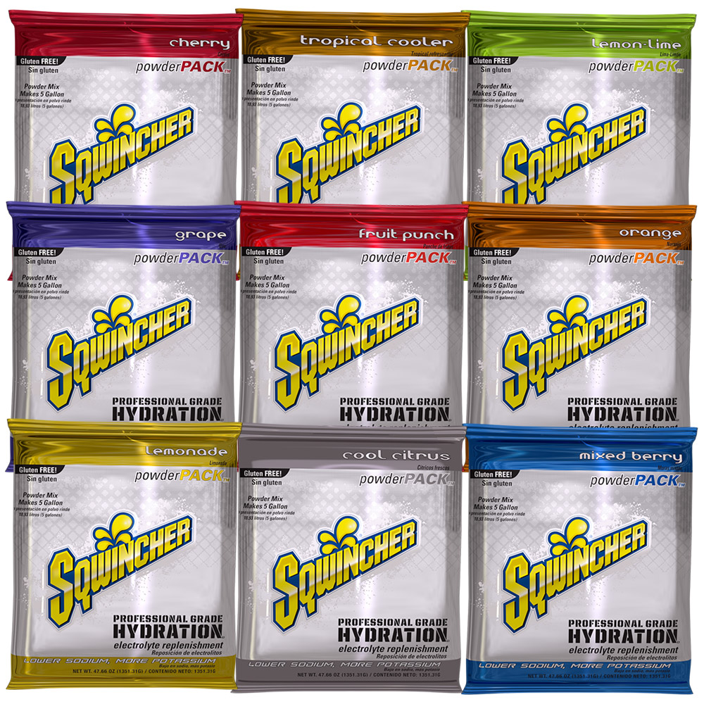 Sqwincher 5 Gallons Concentrate Powder Pack