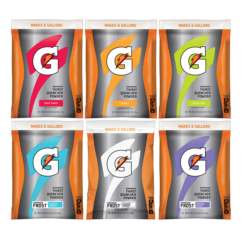 Gatorade 6 Gallon Powder Make Your Variety Pack Hydration Depot