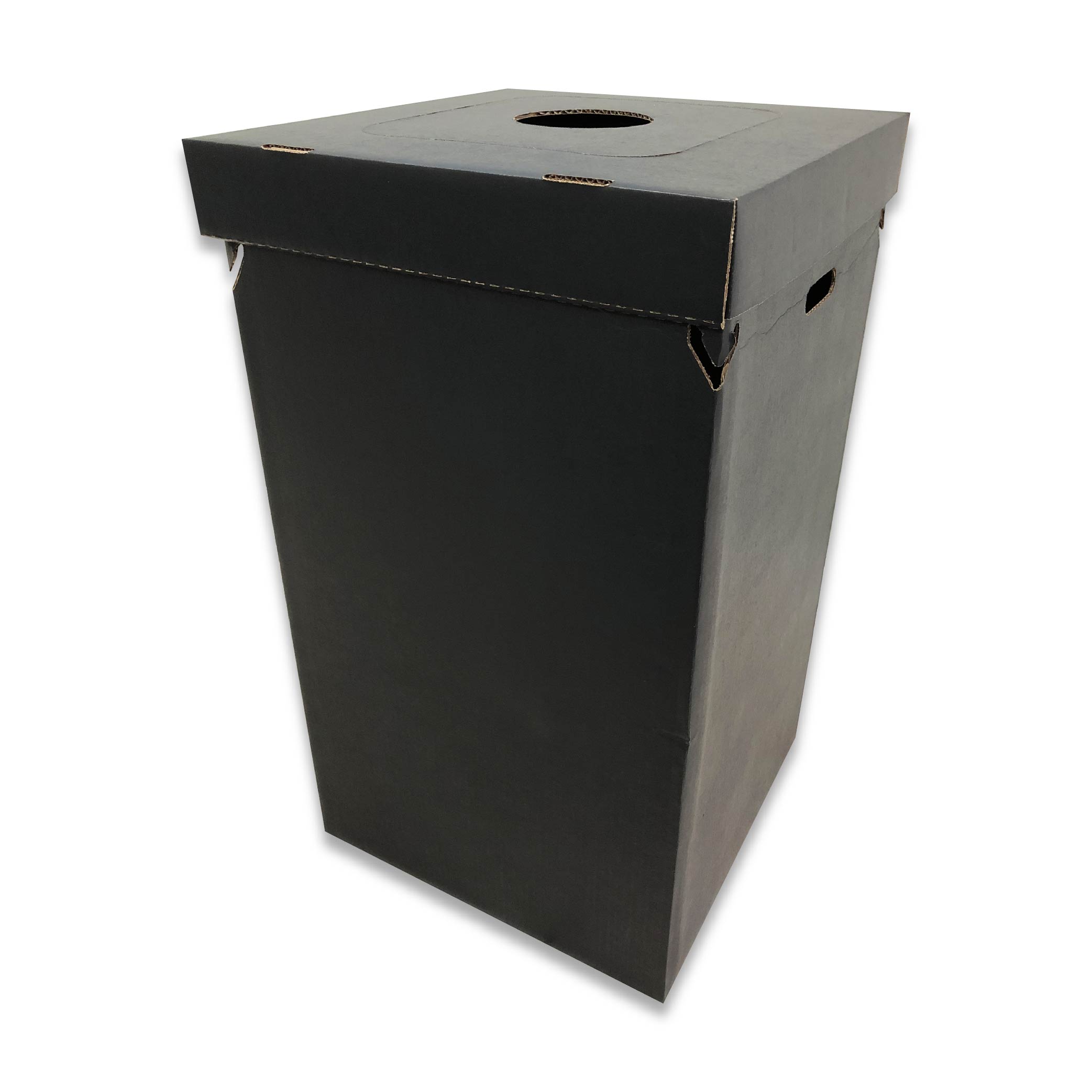 Disposable Trash Container Black w/Multi-Function Lid - Hydration Depot