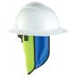 Chill-Its 6670CT Evaporative Cooling Hard Hat Neck Shade - PVA 