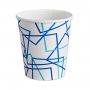 Hydration Depot 7oz Blue & White Poly Paper Cold Cup - 2000/Case 