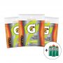 Gatorade Single Serve XL  Lemon Lime Powder Bundle w/10 Squeeze Bottles