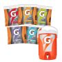 Gatorade 2.5 Gallon Powder w/Free Cooler - 20 Variety Pack Hydration Depot Bundle  