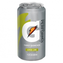 Gatorade Cans - Lemon-Lime - Can Gatorade 11.6 oz