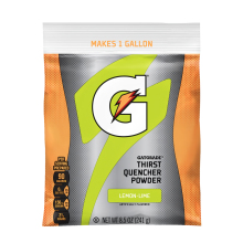 Gatorade Lemon-Lime 1 Gallon  Instant Powder - 8.5 oz Instant Gatorade Mix