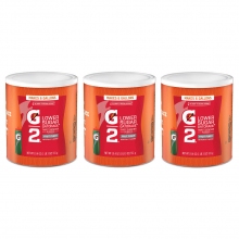 Gatorade G2 Low Calorie Fruit Punch 6 Gallon Powder - Case of 3 - 19.4 oz