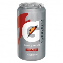 Gatorade Cans - Fruit Punch - Can Gatorade 11.6 oz