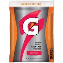 Gatorade Fruit Punch 6 Gallon Powder - 51 oz Instant Gatorade Mix