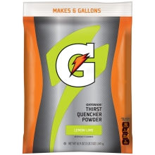 Gatorade Lemon-Lime 6 Gallon Powder - 51 oz Instant Gatorade Mix