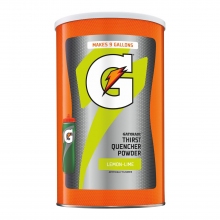 Buy Gatorade Lemon Lime 9 Gallon Instant Powder 6 per case - 76.5 oz Gatorade Mix on sale online