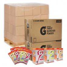Gatorade Thirst Quencher Powder Sticks Industrial Pallet Bundle (7200/Pack)