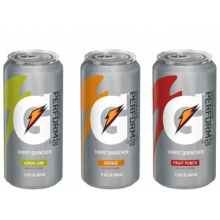 Gatorade Cans - Can Gatorade 11.6 oz - 150 Cases, 24 Cans/Case 