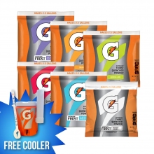 Buy Gatorade EARLY BUY 2019 - 30 cases 2.5 Gallon Variety Pack Powder Mix FREE Shipping & FREE Cooler on sale online