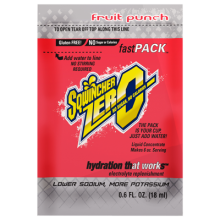 Sqwincher Zero Fast Pack Fruit Punch Sugar Free Liquid Concentrate